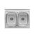 Мойка кухонная Kroner Satin-6080Z 08180 (CV022827) Мойка кухонная Kroner Satin-6080Z 08180 (CV022827)