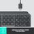 Клавіатура Logitech MX Keys Advanced Wireless Illuminated UA Graphite (920-009415), зображення 8 Клавіатура Logitech MX Keys Advanced Wireless Illuminated UA Graphite (920-009415), зображення 8