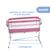 Ліжечко Chicco Next2Me Pop Up Рожеве (79299.20), зображення 7 Ліжечко Chicco Next2Me Pop Up Рожеве (79299.20), зображення 7