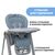 Стульчик для кормления Chicco Polly Magic Relax New Серо-голубой (79502.96), изображение 2 Стульчик для кормления Chicco Polly Magic Relax New Серо-голубой (79502.96), изображение 2