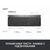 Клавиатура Logitech Craft Wireless UA (920-008504), изображение 4 Клавиатура Logitech Craft Wireless UA (920-008504), изображение 4