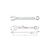 Ключ Toptul комбінований 7мм (AAEB0707), зображення 2 Ключ Toptul комбінований 7мм (AAEB0707), зображення 2