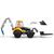 Конструктор LEGO City Екскаватор 148 деталей (60385), зображення 7 Конструктор LEGO City Екскаватор 148 деталей (60385), зображення 7