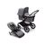 Коляска Bugaboo 2 в 1 Fox 3 Black - Grey Melange (2306010002) Коляска Bugaboo 2 в 1 Fox 3 Black - Grey Melange (2306010002)
