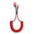 Дата кабель USB 2.0 AM to Lightning 1.0m Fish eye Spring 2A red Baseus (CALSR-09) Дата кабель USB 2.0 AM to Lightning 1.0m Fish eye Spring 2A red Baseus (CALSR-09)