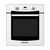 Духовой шкаф Interline HQ 880 WH/2 Духовой шкаф Interline HQ 880 WH/2