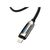 Дата кабель USB-C to Lightning 1.0m CATLSK 20W Display Black Baseus (CATLSK-01), зображення 4 Дата кабель USB-C to Lightning 1.0m CATLSK 20W Display Black Baseus (CATLSK-01), зображення 4