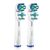 Насадка для зубной щетки Oral-B EB417 Dual Clean (2), изображение 2 Насадка для зубной щетки Oral-B EB417 Dual Clean (2), изображение 2
