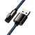 Дата кабель USB 2.0 AM to Lightning 2.0m CACS 2.4A 90 Legend Series Elbow Blue Baseus (CACS000103), зображення 2 Дата кабель USB 2.0 AM to Lightning 2.0m CACS 2.4A 90 Legend Series Elbow Blue Baseus (CACS000103), зображення 2