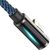Дата кабель USB 2.0 AM to Lightning 2.0m CACS 2.4A 90 Legend Series Elbow Blue Baseus (CACS000103), зображення 3 Дата кабель USB 2.0 AM to Lightning 2.0m CACS 2.4A 90 Legend Series Elbow Blue Baseus (CACS000103), зображення 3
