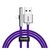 Дата кабель USB 3.1 AM to Lightning 1.0m CAL7C 1.5A 90 Purple Baseus (CAL7C-A05) Дата кабель USB 3.1 AM to Lightning 1.0m CAL7C 1.5A 90 Purple Baseus (CAL7C-A05)