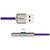 Дата кабель USB 3.1 AM to Lightning 2.0m CAL7C 1.5A 90 Purple Baseus (CAL7C-B05), зображення 3 Дата кабель USB 3.1 AM to Lightning 2.0m CAL7C 1.5A 90 Purple Baseus (CAL7C-B05), зображення 3