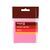 Бумага для заметок Axent с клейким слоем неоновый розовый 75х75мм, 100 листов (D3414-13), изображение 2