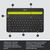 Клавиатура Logitech K480 Multi-Device Bluetooth UA Black (920-006366), изображение 6 Клавиатура Logitech K480 Multi-Device Bluetooth UA Black (920-006366), изображение 6
