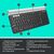 Клавиатура Logitech K780 Multi-Device Wireless UA Dark Gray (920-008042), изображение 6 Клавиатура Logitech K780 Multi-Device Wireless UA Dark Gray (920-008042), изображение 6