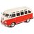 Машина Maisto Volkswagen Van "Samba" червоно-кремовий (1:25) (31956 red cream), зображення 4 Машина Maisto Volkswagen Van "Samba" червоно-кремовий (1:25) (31956 red cream), зображення 4
