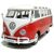 Машина Maisto Volkswagen Van "Samba" червоно-кремовий (1:25) (31956 red cream), зображення 5 Машина Maisto Volkswagen Van "Samba" червоно-кремовий (1:25) (31956 red cream), зображення 5