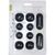 Держатель для кабеля Extradigital CC-949 Cable Clips, Black (KBC1810), изображение 5 Держатель для кабеля Extradigital CC-949 Cable Clips, Black (KBC1810), изображение 5