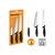 Набор ножей Fiskars Essential Starter 3шт (1023784), изображение 2 Набор ножей Fiskars Essential Starter 3шт (1023784), изображение 2