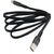 Дата кабель USB 2.0 AM to Lightning 1.0m flat nylon black Vinga (VCPDCLFNB1BK), изображение 3 Дата кабель USB 2.0 AM to Lightning 1.0m flat nylon black Vinga (VCPDCLFNB1BK), изображение 3