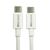Дата кабель USB-C to USB-C 1.0m MI-17 5A Lightning White Mibrand (MIDC/17TTW) Дата кабель USB-C to USB-C 1.0m MI-17 5A Lightning White Mibrand (MIDC/17TTW)