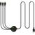 Дата кабель 6in1 + hub SC-3000 USB to 3X USB - Lightning/MicroUSB/USB-C Black XoKo (SC-3000BK), изображение 2 Дата кабель 6in1 + hub SC-3000 USB to 3X USB - Lightning/MicroUSB/USB-C Black XoKo (SC-3000BK), изображение 2