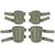 Тактические наколенники 2E + налокотники Green (2E-MILKNAELPADS-SET-OG) Тактические наколенники 2E + налокотники Green (2E-MILKNAELPADS-SET-OG)