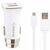 Зарядний пристрій Gelius Pro Apollo GP-CC01 2USB 3.1A + Cable Type-C White (00000071435), зображення 4 Зарядний пристрій Gelius Pro Apollo GP-CC01 2USB 3.1A + Cable Type-C White (00000071435), зображення 4