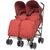 Коляска 4Baby для двойни Twins Red (4TW03), изображение 2 Коляска 4Baby для двойни Twins Red (4TW03), изображение 2