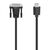 Кабель мультимедійний DVI to HDMI 1.5m Ultra HD 4K Black Hama (00200715) Кабель мультимедійний DVI to HDMI 1.5m Ultra HD 4K Black Hama (00200715)