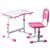 Парта со стулом FunDesk Sole II Pink (221907) Парта со стулом FunDesk Sole II Pink (221907)