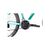 Велосипед Trinx M600 Pro 29" рама-17" Cyan-Black-Green (M600Pro.17CBG), изображение 3 Велосипед Trinx M600 Pro 29" рама-17" Cyan-Black-Green (M600Pro.17CBG), изображение 3