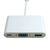 Порт-реплікатор Extradigital USB Type-C to VGA/USB 3.0/Type-C (0.15m) (KBV1690), зображення 2 Порт-реплікатор Extradigital USB Type-C to VGA/USB 3.0/Type-C (0.15m) (KBV1690), зображення 2