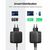 Зарядное устройство Ugreen CD216 66W 2xType-C PD Charger (Black) (70867), изображение 3 Зарядное устройство Ugreen CD216 66W 2xType-C PD Charger (Black) (70867), изображение 3