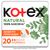 Ежедневные прокладки Kotex Natural Normal 20 шт. (5029053548623) Ежедневные прокладки Kotex Natural Normal 20 шт. (5029053548623)