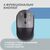 Мышка 2E MF218 Silent Wireless/Bluetooth Black/Grey (2E-MF218WBG), изображение 4 Мышка 2E MF218 Silent Wireless/Bluetooth Black/Grey (2E-MF218WBG), изображение 4