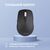 Мышка 2E MF225 Silent Wireless/Bluetooth Black (2E-MF225WBK), изображение 3 Мышка 2E MF225 Silent Wireless/Bluetooth Black (2E-MF225WBK), изображение 3