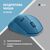 Мышка 2E MF280 Silent Wireless/Bluetooth Blue (2E-MF280WBL), изображение 2 Мышка 2E MF280 Silent Wireless/Bluetooth Blue (2E-MF280WBL), изображение 2