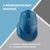 Мышка 2E MF280 Silent Wireless/Bluetooth Blue (2E-MF280WBL), изображение 4 Мышка 2E MF280 Silent Wireless/Bluetooth Blue (2E-MF280WBL), изображение 4
