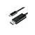 Кабель мультимедийный USB-C to DisplayPort 1.8m 8K 30Hz Choetech (XCP-1803-BK) Кабель мультимедийный USB-C to DisplayPort 1.8m 8K 30Hz Choetech (XCP-1803-BK)