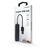Концентратор Gembird USB 2.0 4 ports black (UHB-U2P4-06), изображение 3 Концентратор Gembird USB 2.0 4 ports black (UHB-U2P4-06), изображение 3