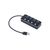 Концентратор Gembird USB 3.0 4 ports switch black (UHB-U3P4P-01) Концентратор Gembird USB 3.0 4 ports switch black (UHB-U3P4P-01)