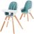 Стілець для годування Kinderkraft Tixi Turquoise (5902533912292) Стілець для годування Kinderkraft Tixi Turquoise (5902533912292)