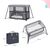 Кроватка Kinderkraft манеж 2 в 1 Movi Grey (5902533918447), изображение 7 Кроватка Kinderkraft манеж 2 в 1 Movi Grey (5902533918447), изображение 7