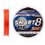 Шнур Favorite Smart PE 8x 150м 2.0/0.242mm 25lb/13.8kg Red Orange (1693.10.85), изображение 2 Шнур Favorite Smart PE 8x 150м 2.0/0.242mm 25lb/13.8kg Red Orange (1693.10.85), изображение 2