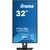 Монітор iiyama XB3270QS-B5, зображення 2 Монітор iiyama XB3270QS-B5, зображення 2
