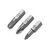 Набор бит Stanley Pozidriv, Pz1, Pz2, Pz3, L = 25 мм, 3 шт, блистер (STA61043), изображение 2 Набор бит Stanley Pozidriv, Pz1, Pz2, Pz3, L = 25 мм, 3 шт, блистер (STA61043), изображение 2