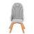 Стульчик для кормления Kinderkraft Tixi Gray (5902533911974), изображение 5 Стульчик для кормления Kinderkraft Tixi Gray (5902533911974), изображение 5