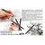 Лайнер UNI Pin Fine Linе Black 0.4 мм (PIN04-200.Black), изображение 2 Лайнер UNI Pin Fine Linе Black 0.4 мм (PIN04-200.Black), изображение 2