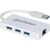 Концентратор Intracom Manhattan Pocket Hub 3-port USB3.0 + RJ45 Gigabit Ethernet White (507578) Концентратор Intracom Manhattan Pocket Hub 3-port USB3.0 + RJ45 Gigabit Ethernet White (507578)